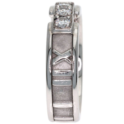 Tiffany & Co Atlas Diamond Ring 18k White Gold — view 3
