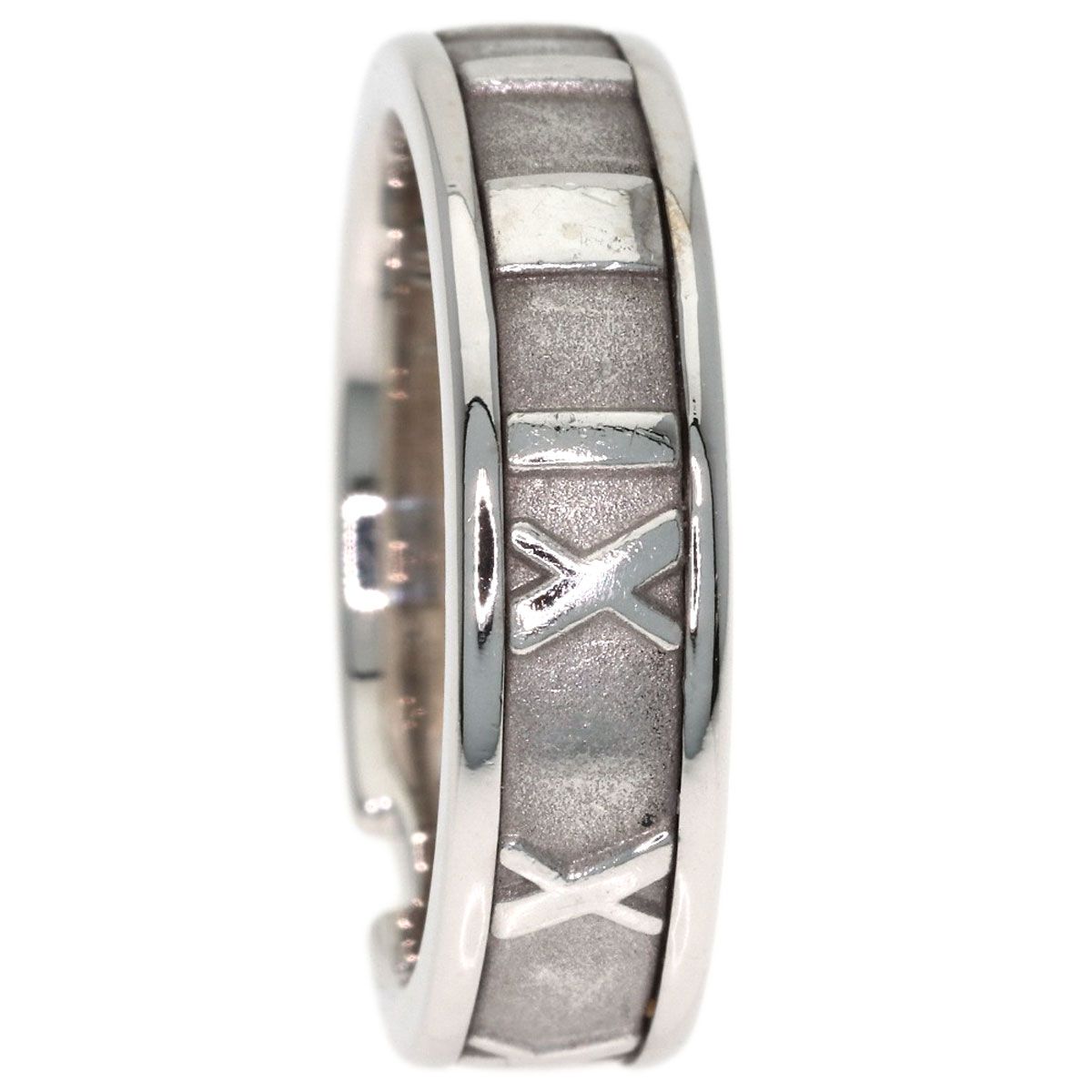 Tiffany & Co Atlas Diamond Ring 18k White Gold — view 8