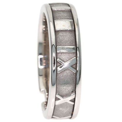 Tiffany & Co Atlas Diamond Ring 18k White Gold — view 8