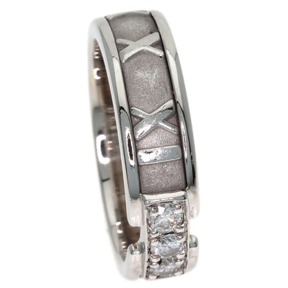 Tiffany & Co Atlas Diamond Ring 18k White Gold — view 9