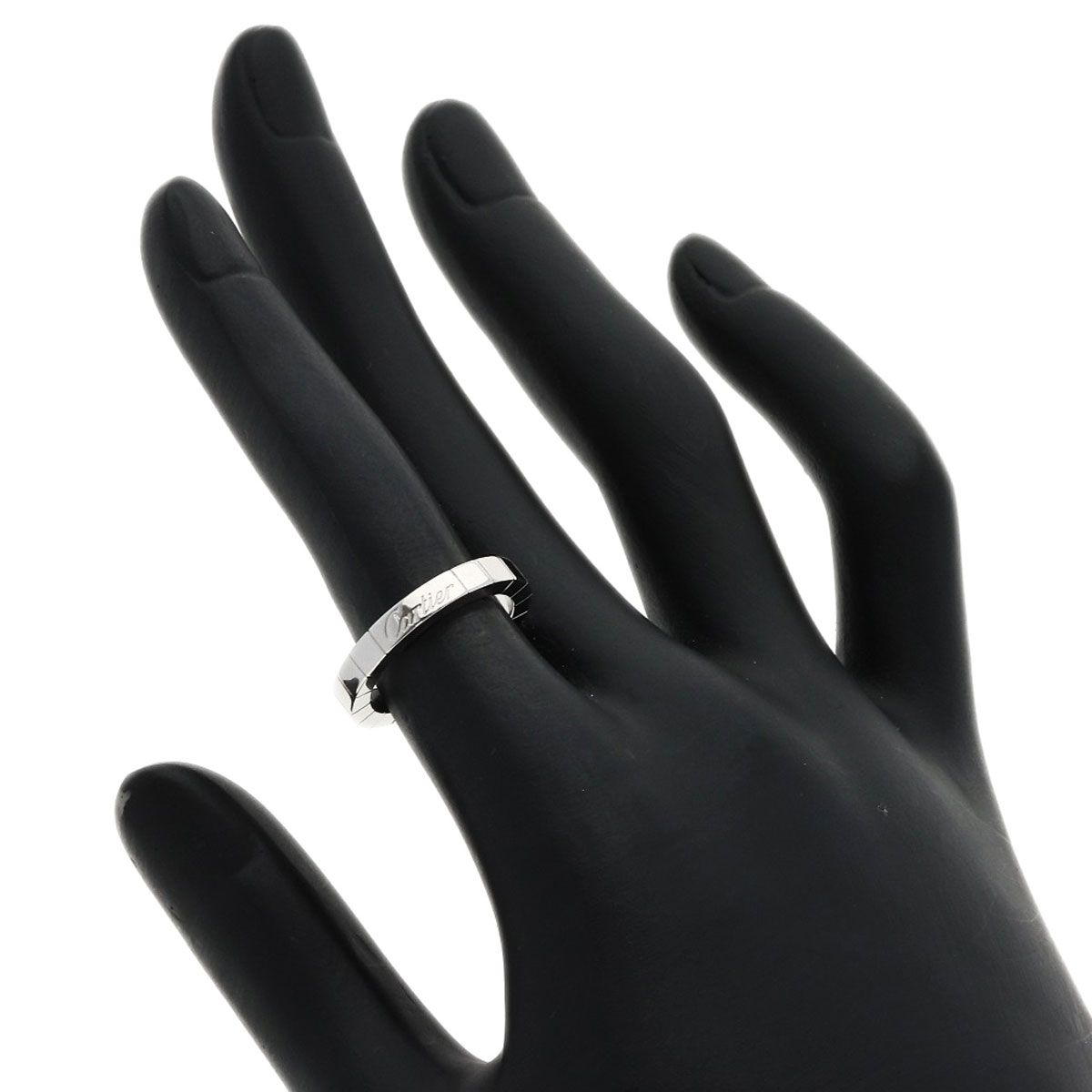 Cartier Lanier 49 Ring 18k White Gold — view 5