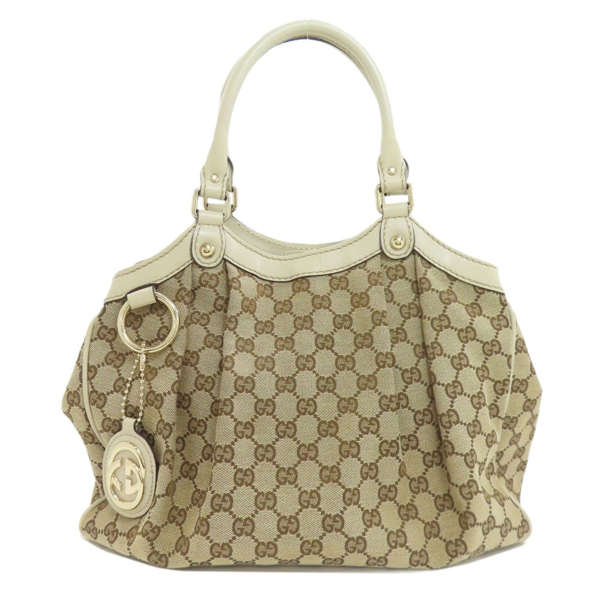 Gucci Ski GG Pattern Tote Canvas