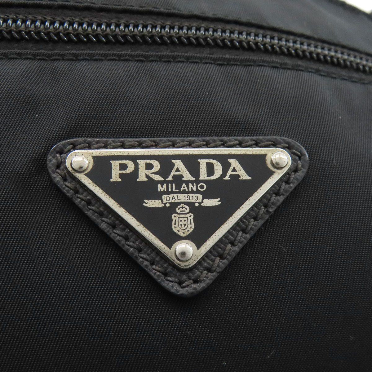 Prada Logo Shoulder Bag Nylon — view 8
