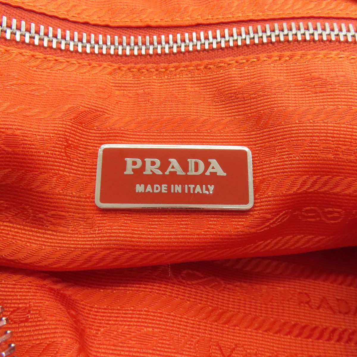 Prada Logo Shoulder Bag Nylon — view 6