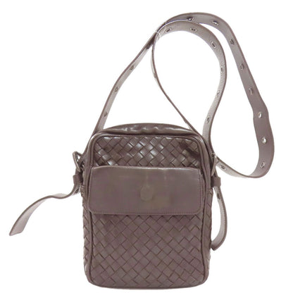 Bottega Veneta Intrecciato Shoulder Bag Leather