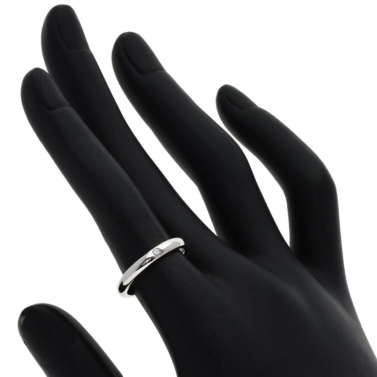 Tiffany & Co Stacking Band Diamond Ring — view 7