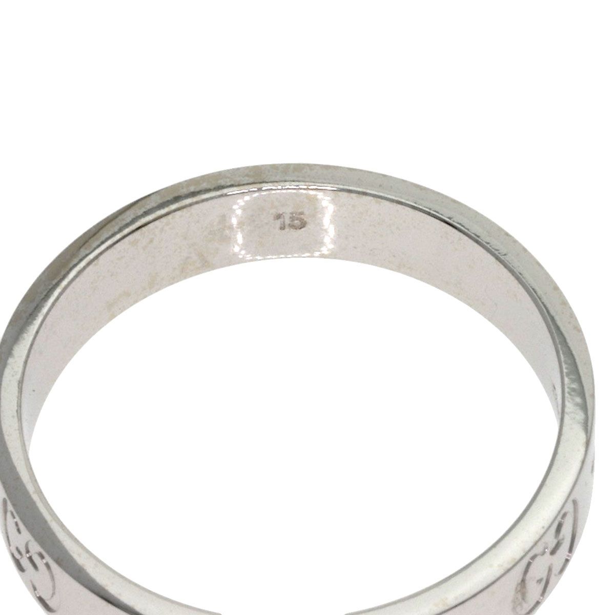 Gucci Icon Ring 18k White Gold — view 5