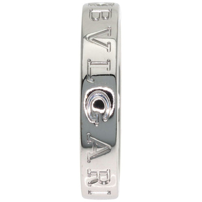 Bvlgari Double Logo Diamond Ring 18k White Gold — view 3