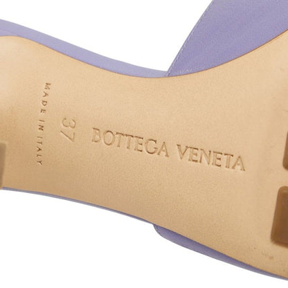 Bottega Veneta Stretch Sandals Mules High 37 Purple Leather — view 8