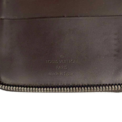 Louis Vuitton Monogram Porte Biet Monet Zip Bifold Wallet Round Zip Brown — view 6