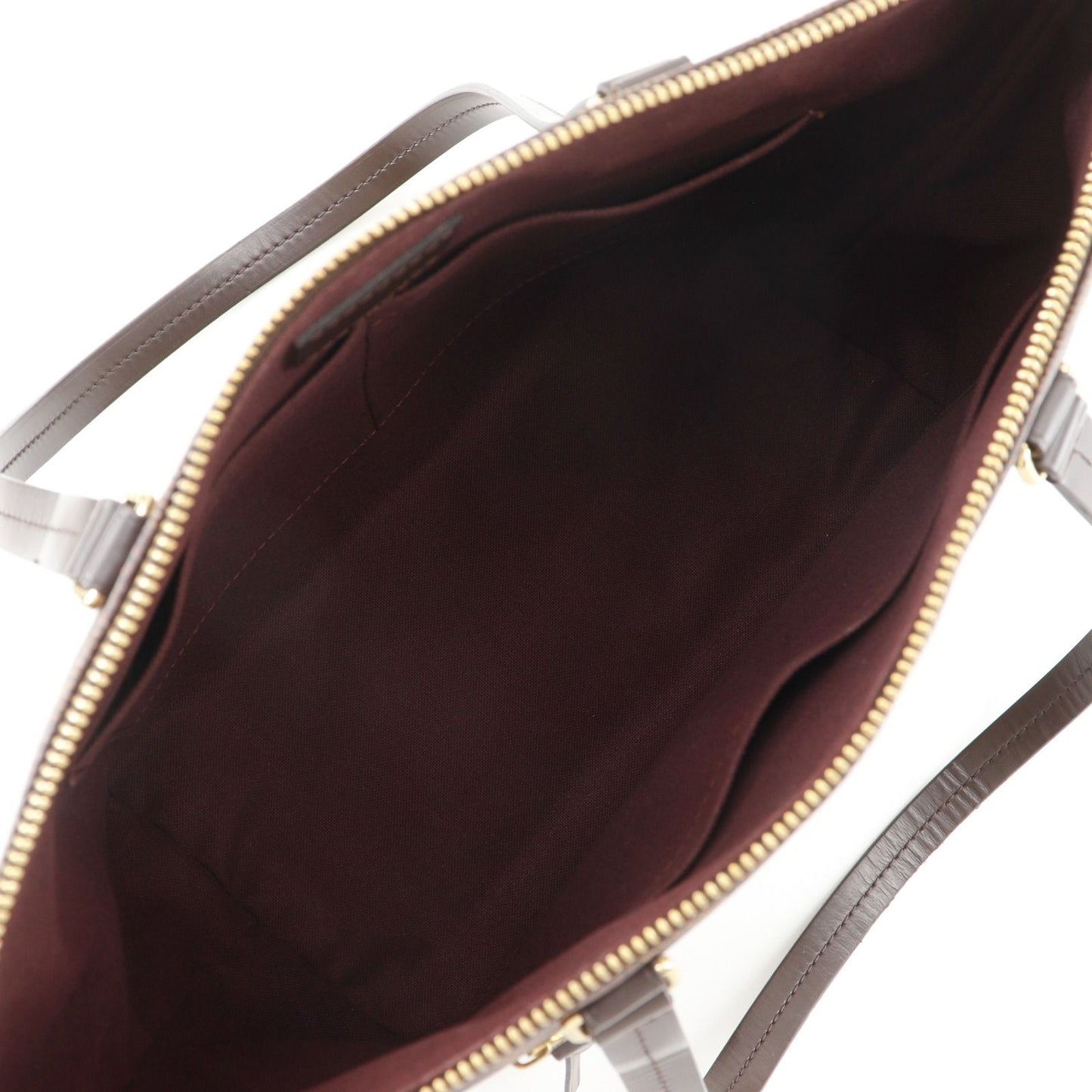 Louis Vuitton Jena PM Damier Canvas Brown Tote — view 6