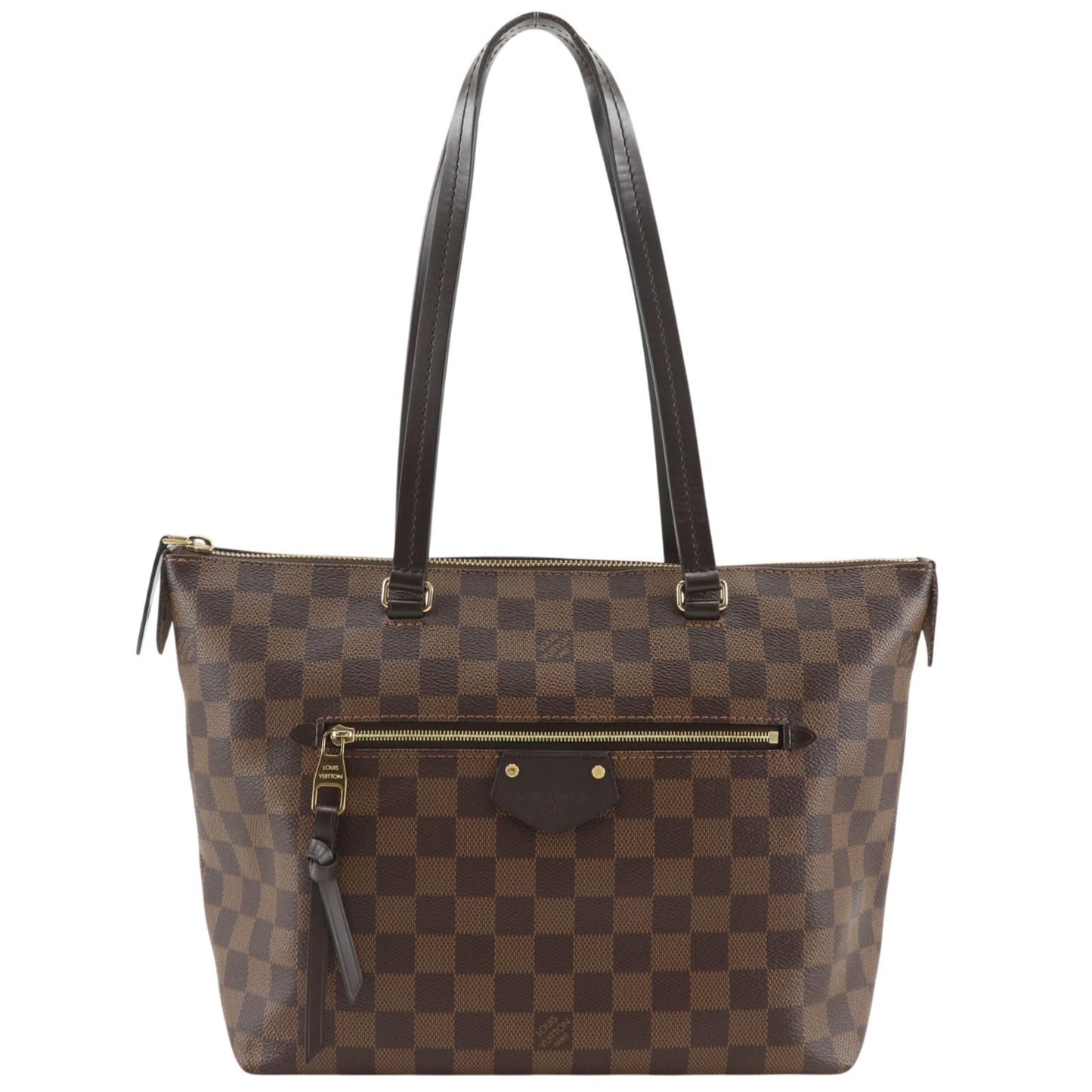 Louis Vuitton Jena PM Damier Canvas Brown Tote