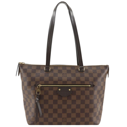 Louis Vuitton Jena PM Damier Canvas Brown Tote