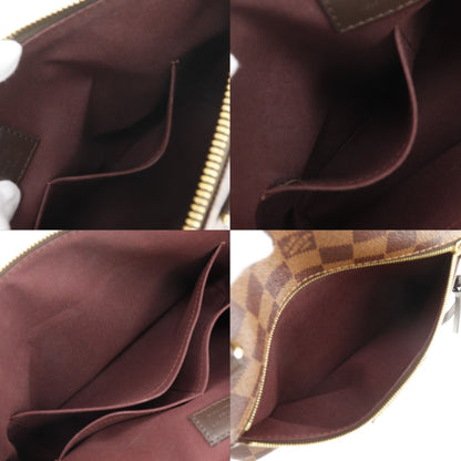 Louis Vuitton Jena PM Damier Canvas Brown Tote — view 7