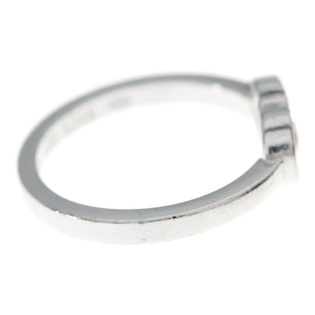 Cartier C Heart Diamond Ring White Gold — view 3