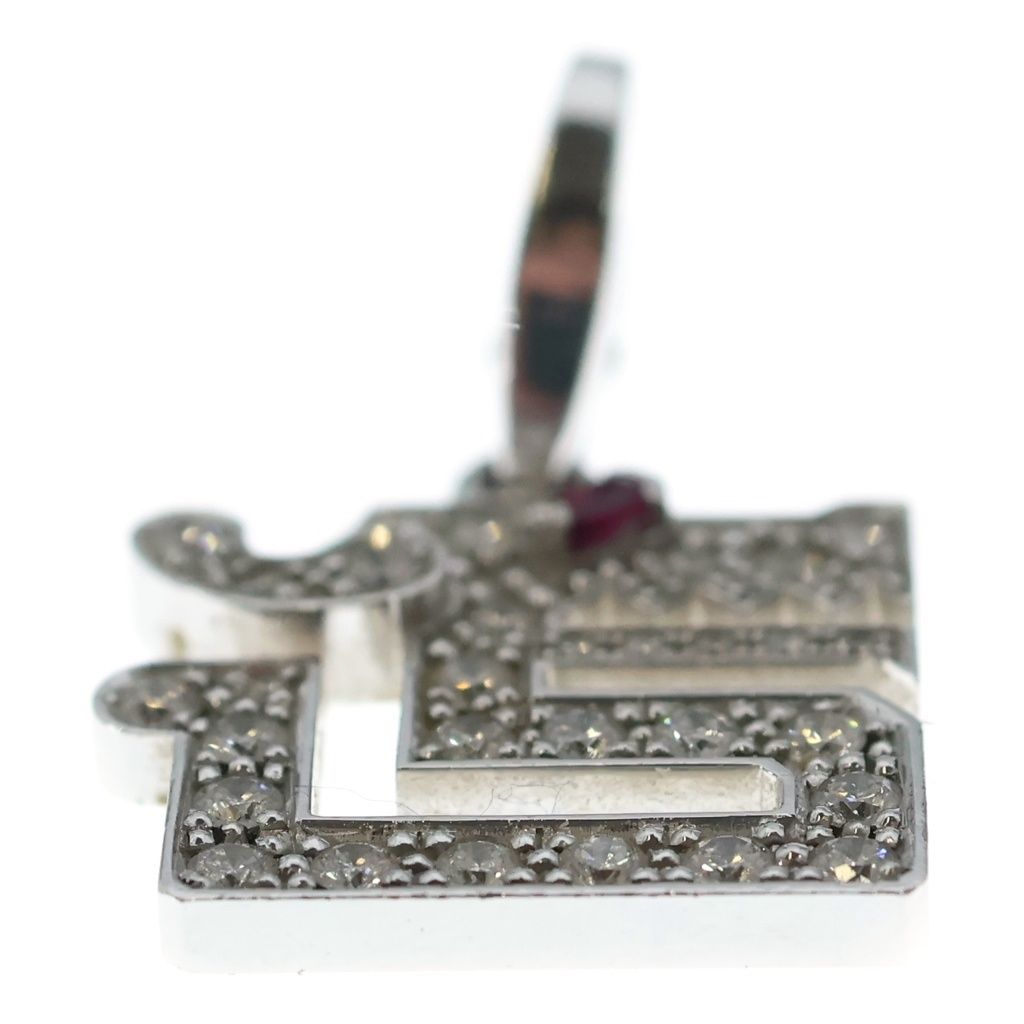 Cartier le Bezet du Dragon Ruby Diamond Necklace Charm Pendant — view 5