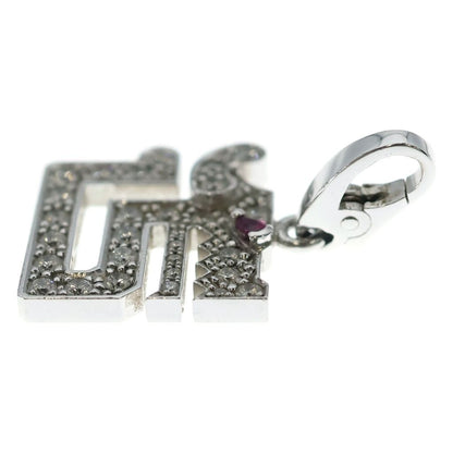 Cartier le Bezet du Dragon Ruby Diamond Necklace Charm Pendant — view 3