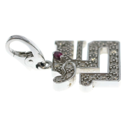 Cartier le Bezet du Dragon Ruby Diamond Necklace Charm Pendant — view 4