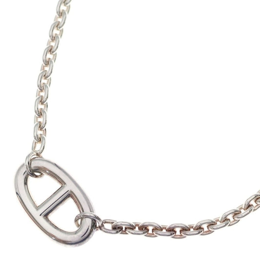 Hermes Farandole 80 Necklace Pendant Chain Silver