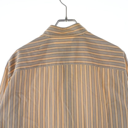 Hermes Half Zip Shirt Border Orange Multicolor Cotton — view 4