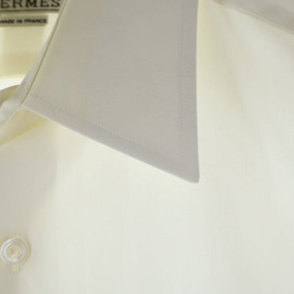 Hermes Dress Shirt White Cotton — view 4