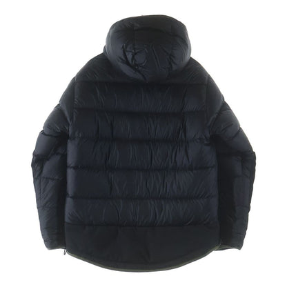 Moncler Goustan Jacket Reversible Boa Down Navy — view 2
