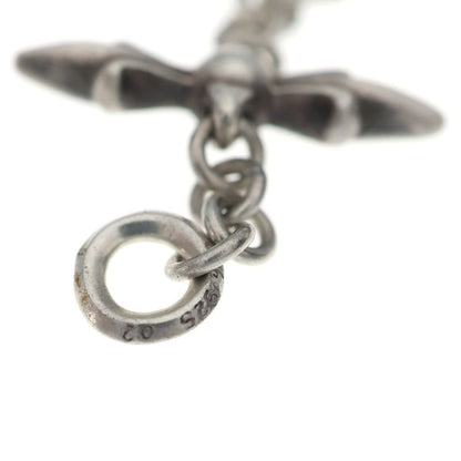 Chrome Hearts Roly Cross Charm Pendant Top Silver — view 6