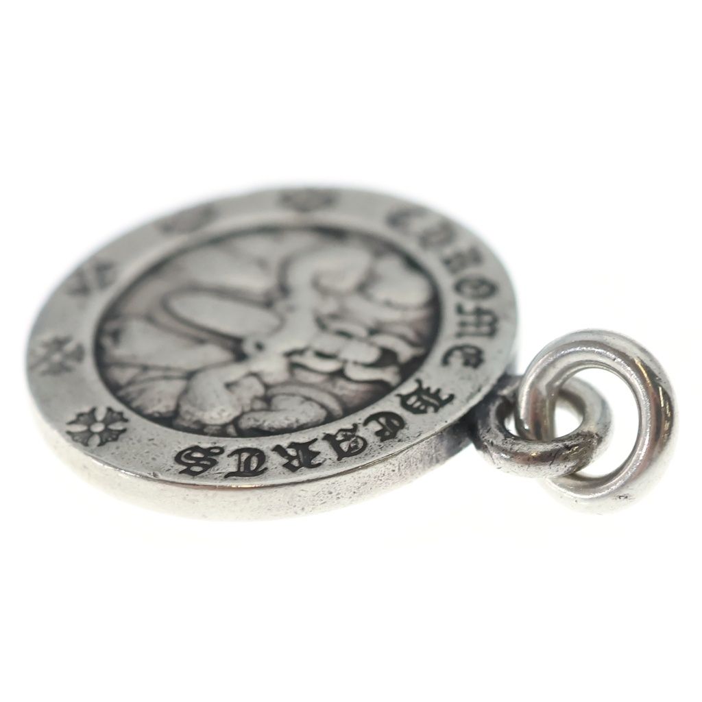 Chrome Hearts Chrm Angl Mdl V2 Angel Medal Charm Pendant Top Silver — view 6