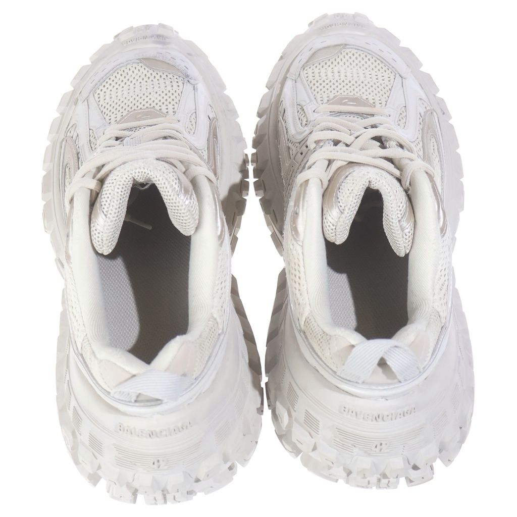 Balenciaga Bouncer Defender Sneakers Low Cut White — view 4