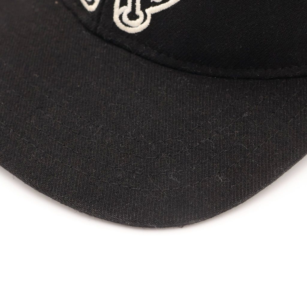 Chrome Hearts CH Hat Horse Shoe Embroidery Cross Ball Base Cap Black — view 5