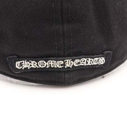 Chrome Hearts CH Hat Horse Shoe Embroidery Cross Ball Base Cap Black — view 7