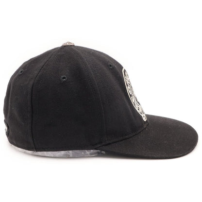 Chrome Hearts CH Hat Horse Shoe Embroidery Cross Ball Base Cap Black — view 3