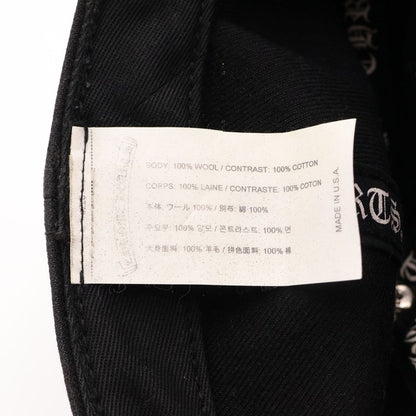 Chrome Hearts CH Hat Horse Shoe Embroidery Cross Ball Base Cap Black — view 8