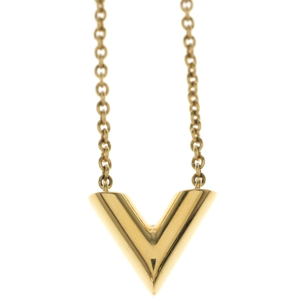 Louis Vuitton Essential Necklace Gold — view 3