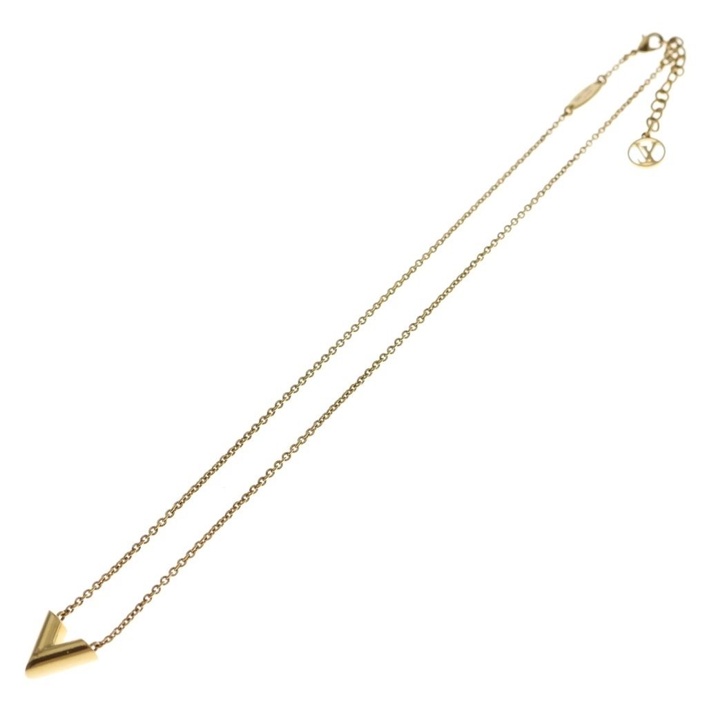 Louis Vuitton Essential Necklace Gold — view 2