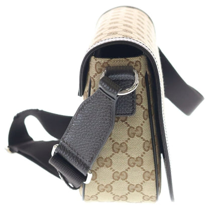 Gucci Crossbody Shoulder Bag GG Canvas Beige Brown — view 3