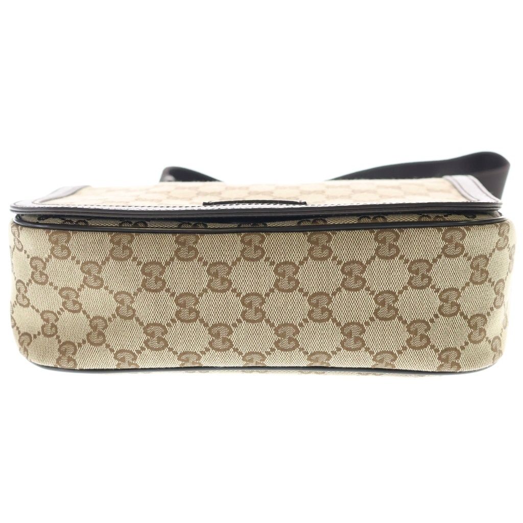 Gucci Crossbody Shoulder Bag GG Canvas Beige Brown — view 5