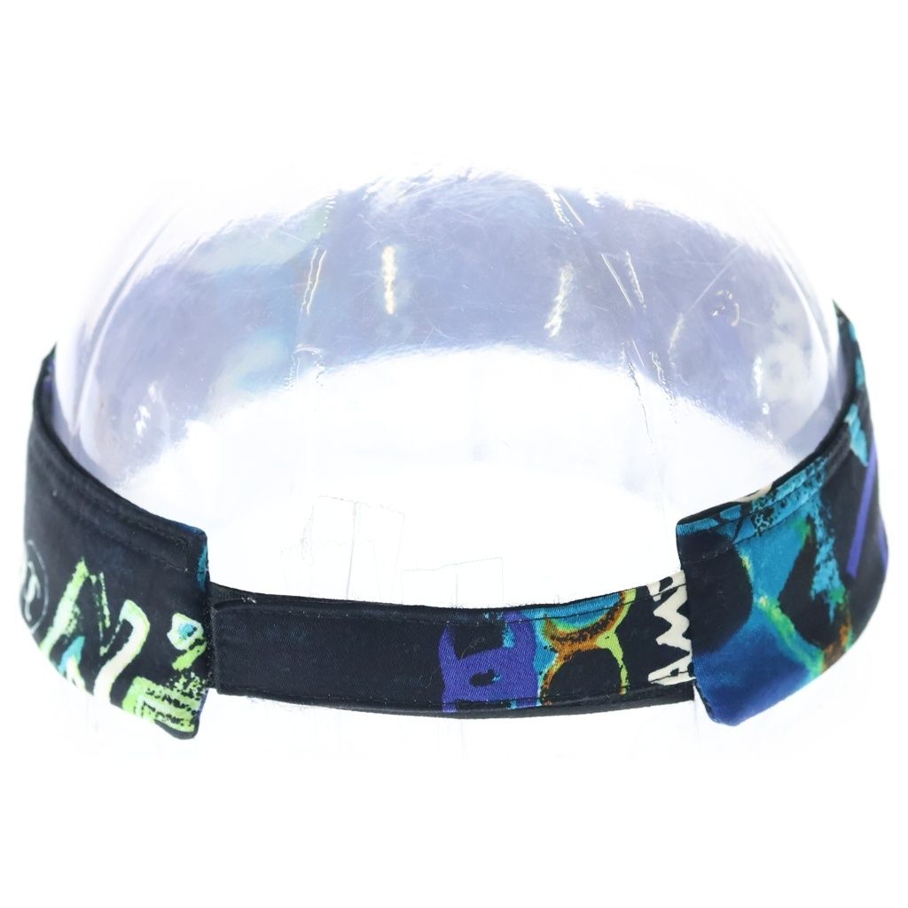 Chanel CC Logo Multicolor Sun Visor Hat Multi — view 2