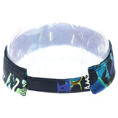 Chanel CC Logo Multicolor Sun Visor Hat Multi — view 2