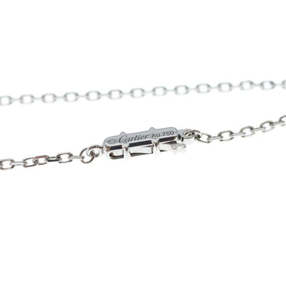 Cartier Agraph Necklace 18k White Gold Pave Diamond — view 5