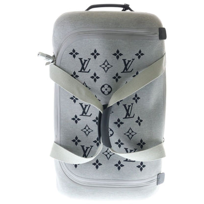 Louis Vuitton Horizon Soft Travel Bag Carry Case Bag Silver Gray
