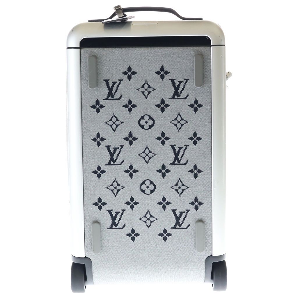 Louis Vuitton Horizon Soft Travel Bag Carry Case Bag Silver Gray — view 2