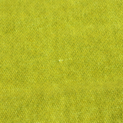 Hermes Series Logo Embroidery Cashmere Fringe Scarf Green Yellow — view 7