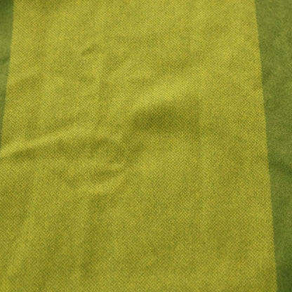 Hermes Series Logo Embroidery Cashmere Fringe Scarf Green Yellow — view 2