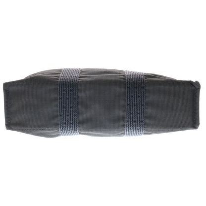 Hermes Her Line MM Tote Canvas Gray Silver — view 5