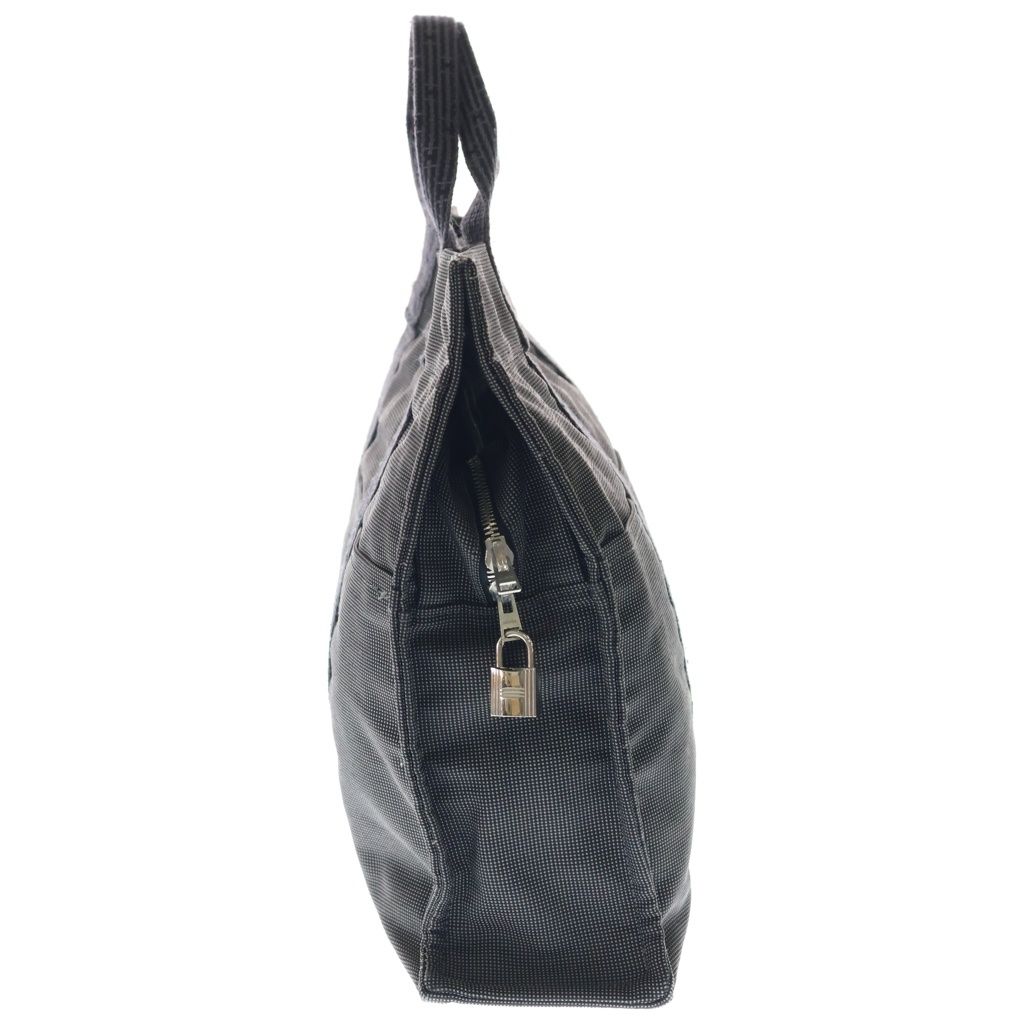 Hermes Her Line MM Tote Canvas Gray Silver — view 3