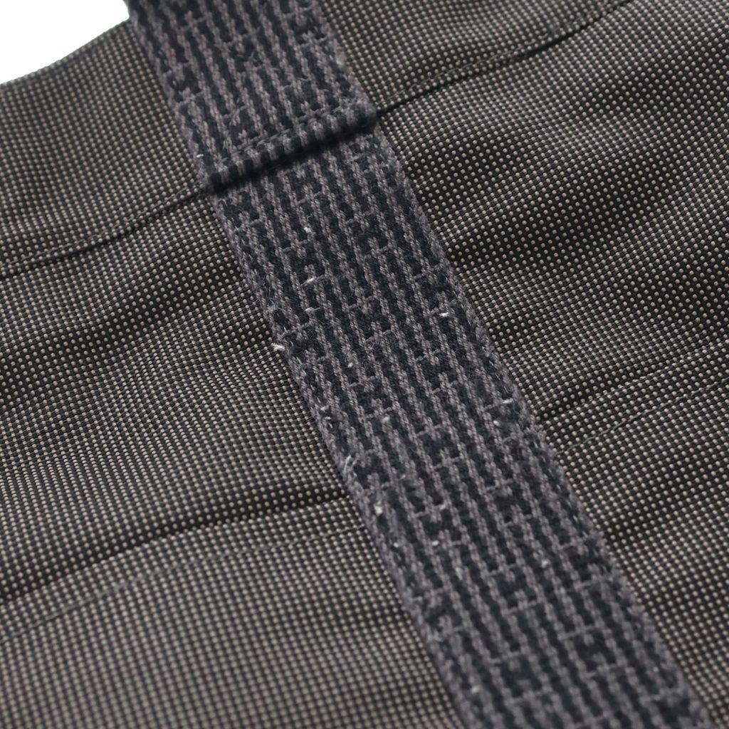 Hermes Her Line MM Tote Canvas Gray Silver — view 6