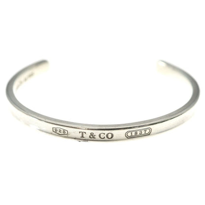 Tiffany & Co Narrow Calf Bangle Bracelet Silver