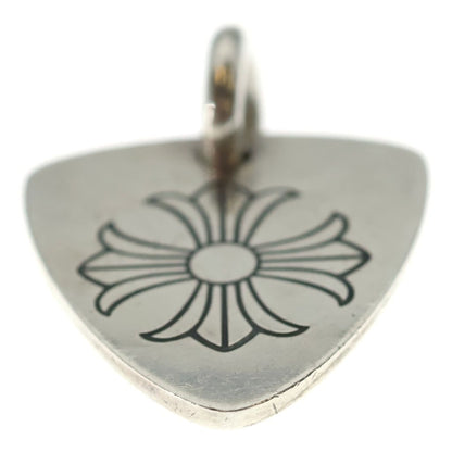 Chrome Hearts Guitar Pick Pendant Top Silver — view 5