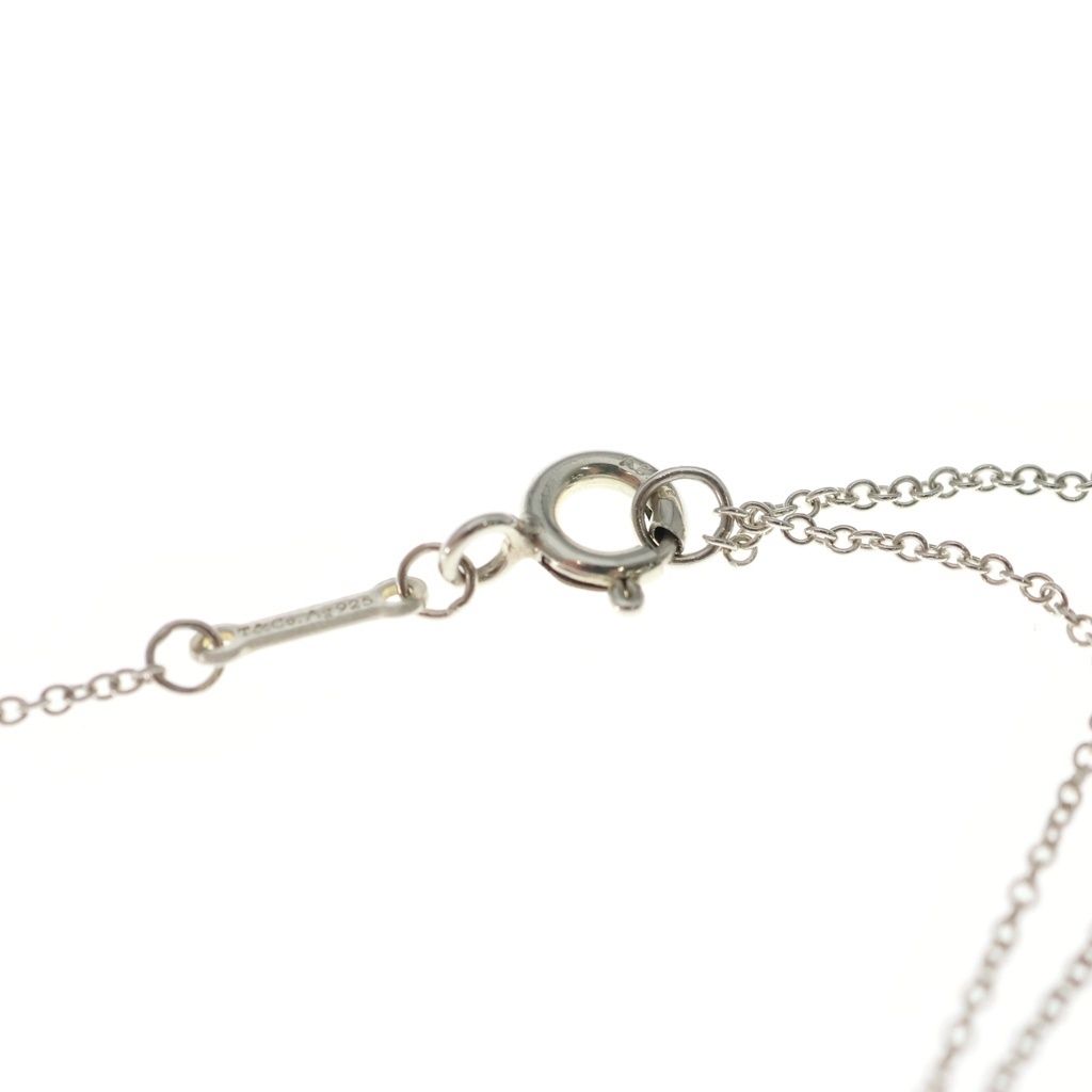 Tiffany & Co Love Kiss Necklace Paloma Picasso Pendant Silver — view 4